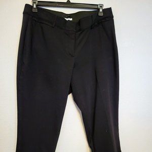 Lane Bryant Black Cropped Stretch Pants - The Lena 18